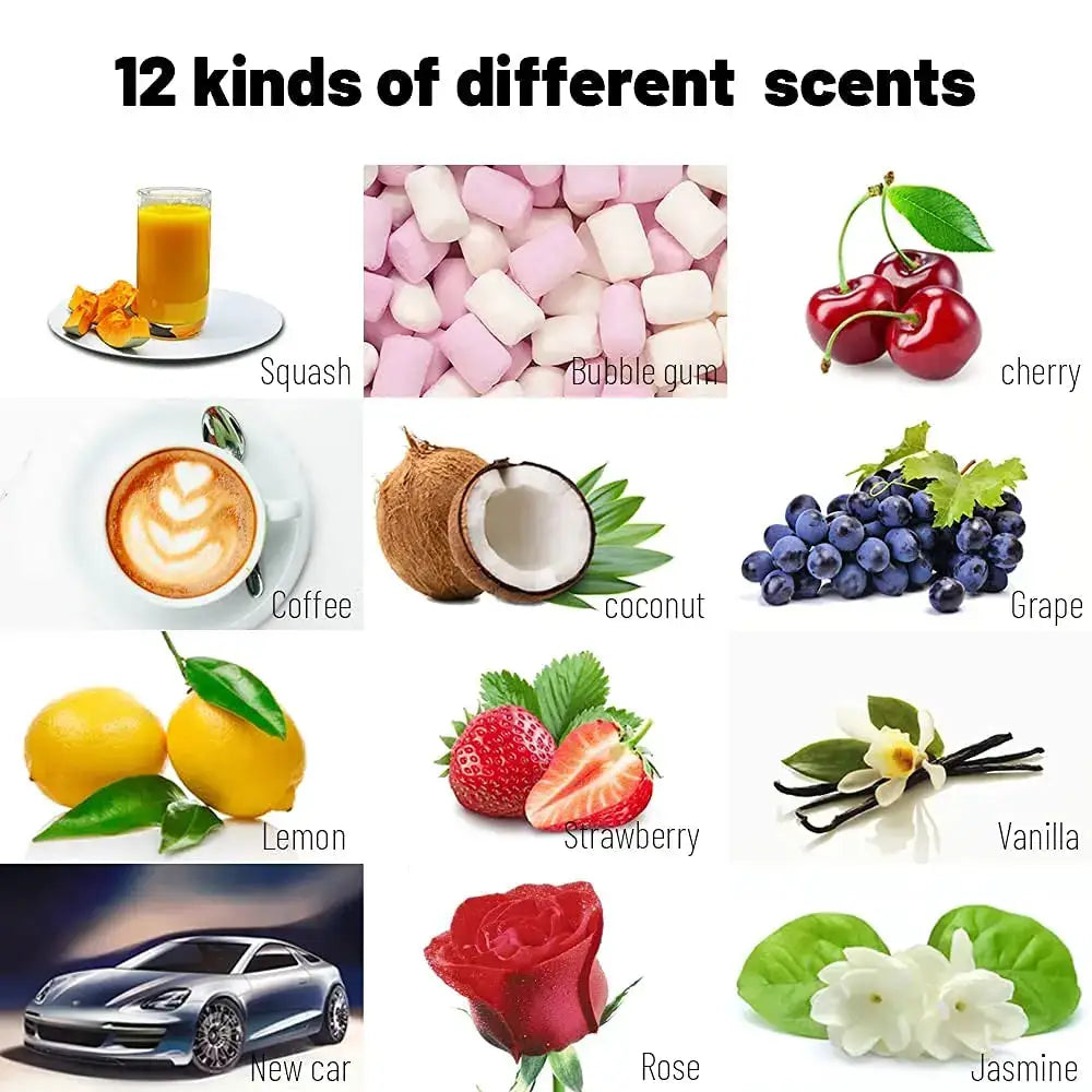 Bubble Gum Scent Organic Solid Car Air Freshener Odor Eliminator With Essential Oils For Home Closet