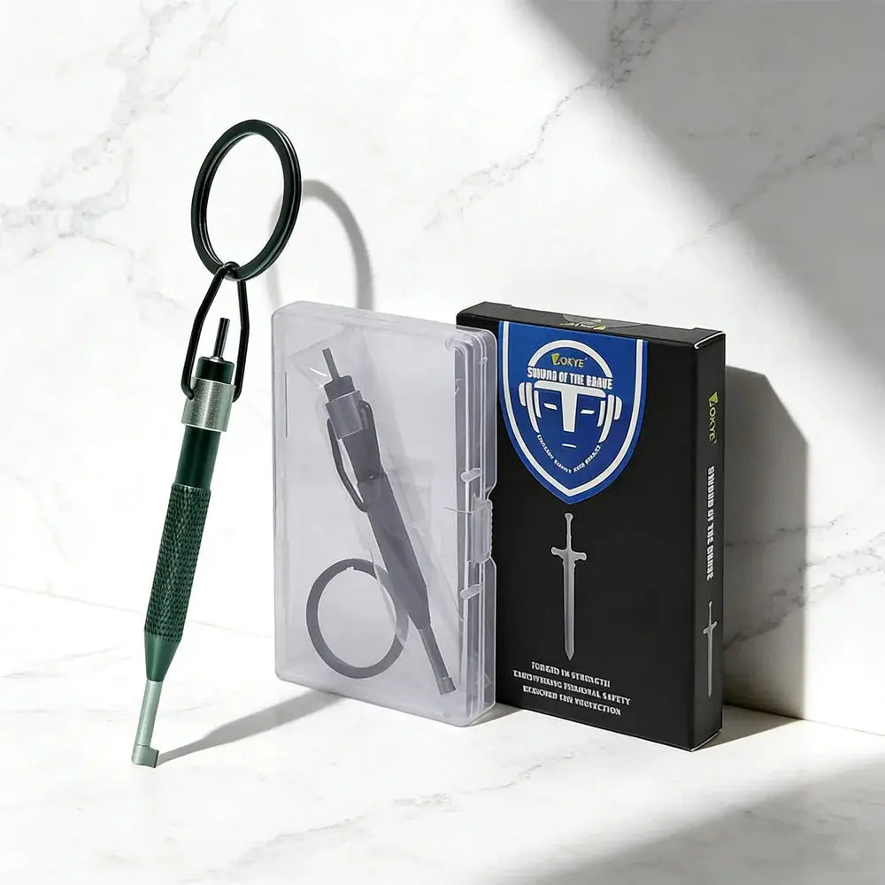 AK 01B Rotating Handcuff Key Stainless Steel And Aluminum Alloy With Key Ring Fits All Standard Series Police Handcuffs