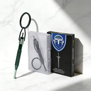 AK 01B Rotating Handcuff Key Stainless Steel And Aluminum Alloy With Key Ring Fits All Standard Series Police Handcuffs