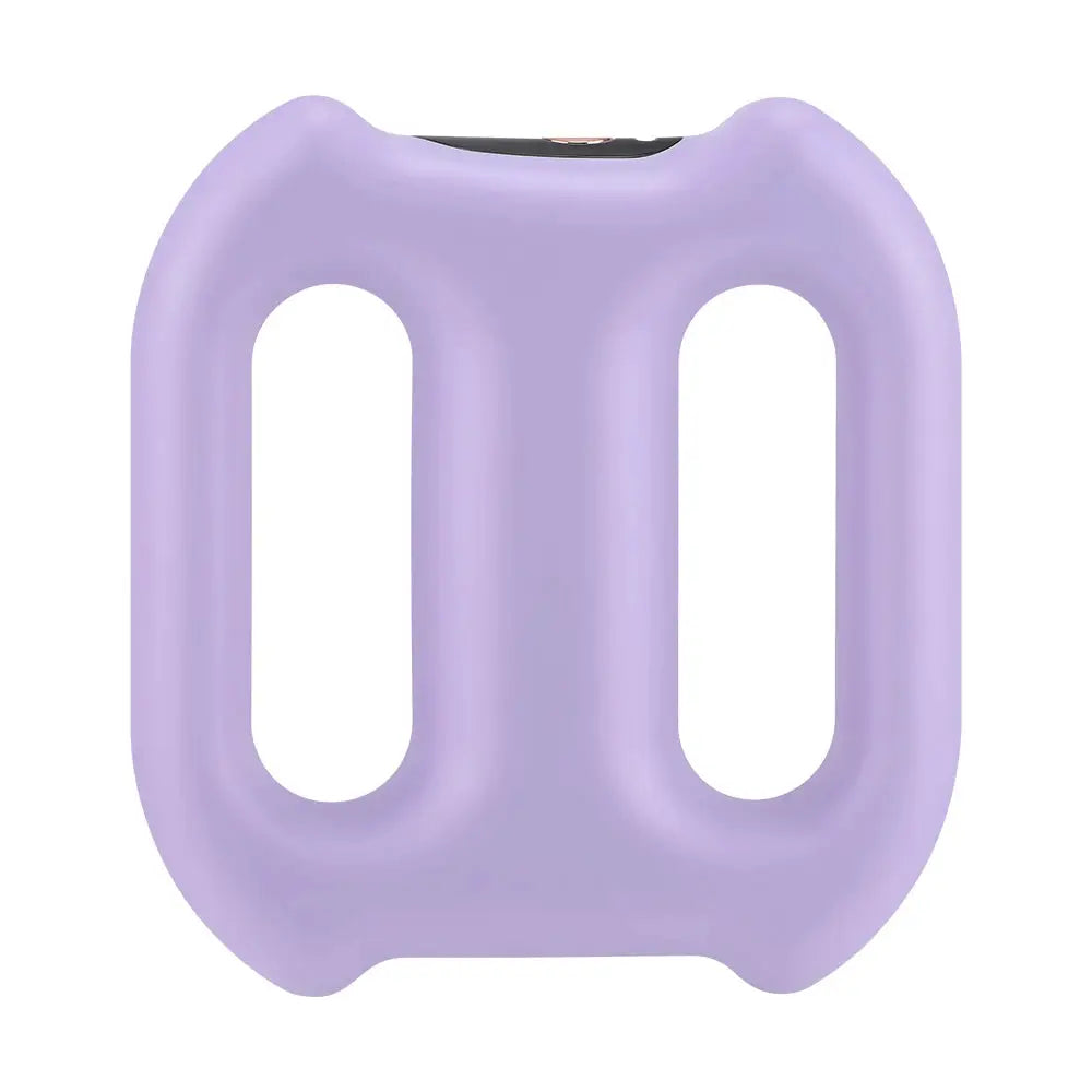 Portable Vibration Dual-Ring Fascia Massager, purple, by Simples Market