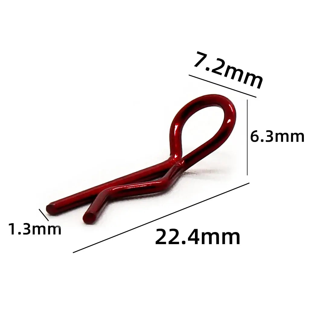 RC Car Body Shell Clips And Pin Buckles For 1 By 10 1 By 12 1 By 16 Scale RC Traxxas Redcat Rc4wd Tamiya Axial SCX10
