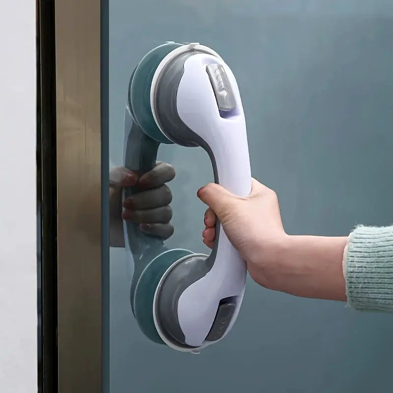 Bathroom Tub Suction Cup Handrail Prevent Falls No Drill Install Glass Doors Windows Elderly And Child Safety Handle