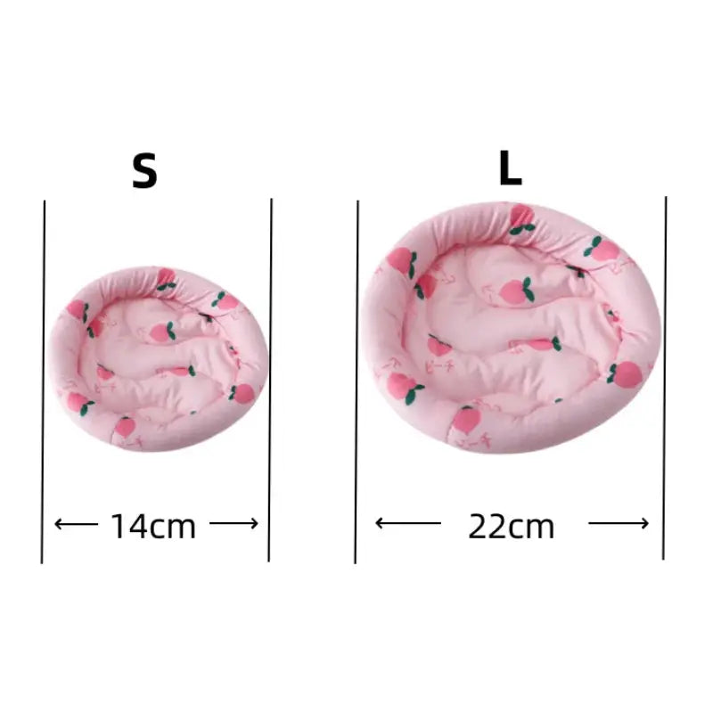 Soft Plush Small Animal Bed Cushion Mat For Hamsters Rabbits Guinea Pigs Hedgehogs Nest House Warm Cozy Nest