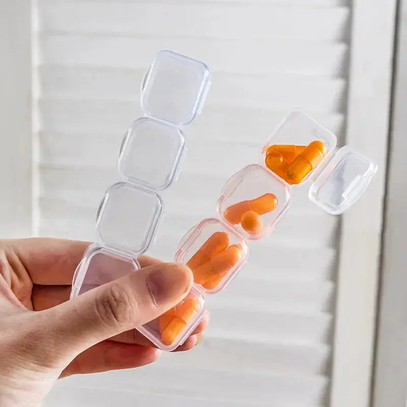 Portable Transparent Jewelry Box For Earrings And Necklaces With Antioxidation Tray And Travel Storage