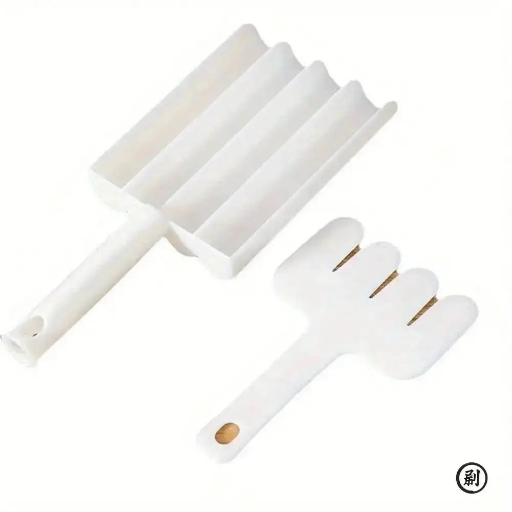 Quadruple Rice Meat Dumpling Maker For Home Use With Plastic Spoon And Dumplings Mold Kit