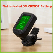 Clip On Electronic Tuner For All Instruments Universal Tuner For Guitar Bass Ukulele Violin Mandolin Banjo