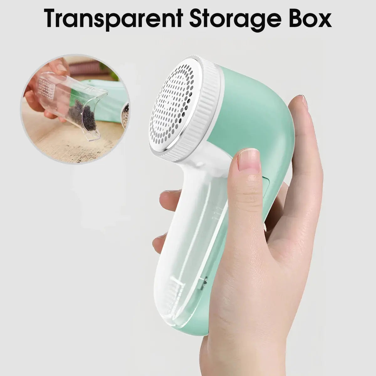 BrightNest Electric Fabric Lint Remover Shaver With Stainless Steel Blades And Micro Arc Mesh For Gentle Fabric Refresh