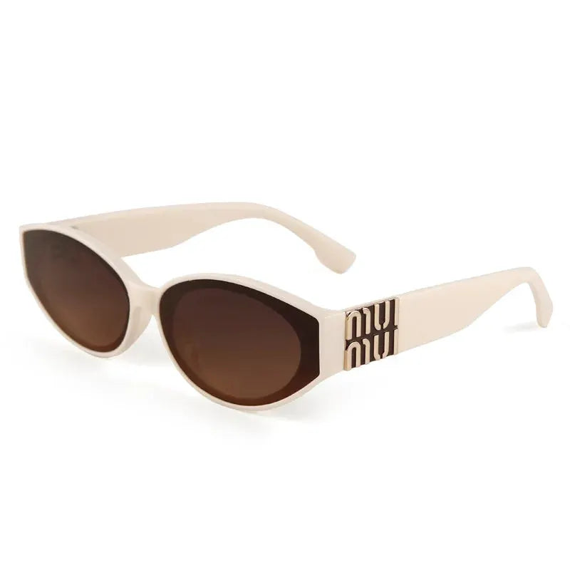 Glamour Oval Designer Sunglasses Unisex Luxury Shades With UV400 Protection And Durable Polycarbonate Frames