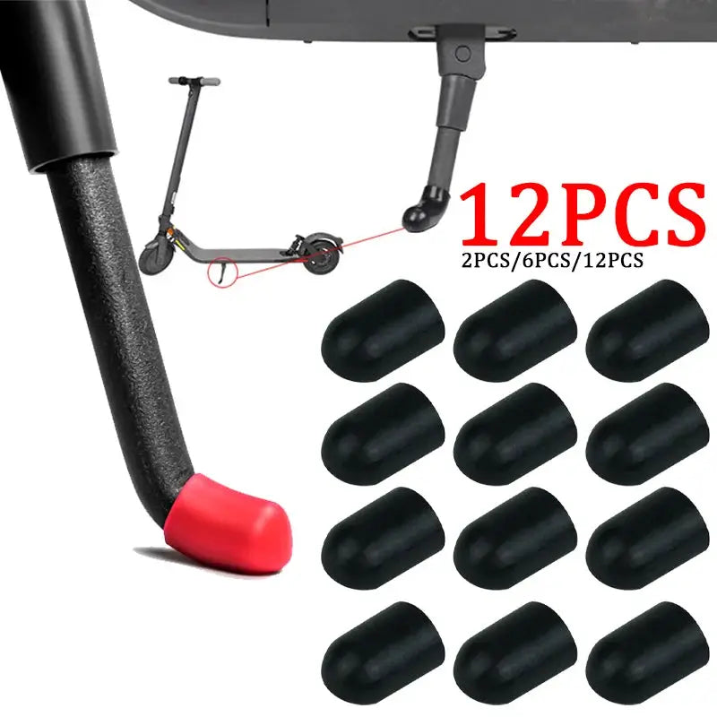 2 Pcs Non Slip Silicone Foot Protectors For Electric Scooter M365 Pro 2 1S Pro Essential Lite G30