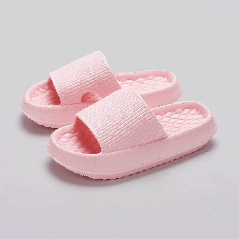 Lucyever Cloud Slippers For Women Non Slip EVA Thick Platform Slides Indoor Bathroom Comfort