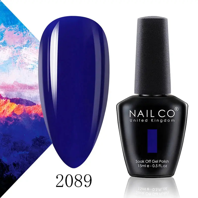 Nailco 131 Colors Gel Nail Polish LED Gel 15ml Vibrant Long Lasting Hybrid Varnish For Manicure