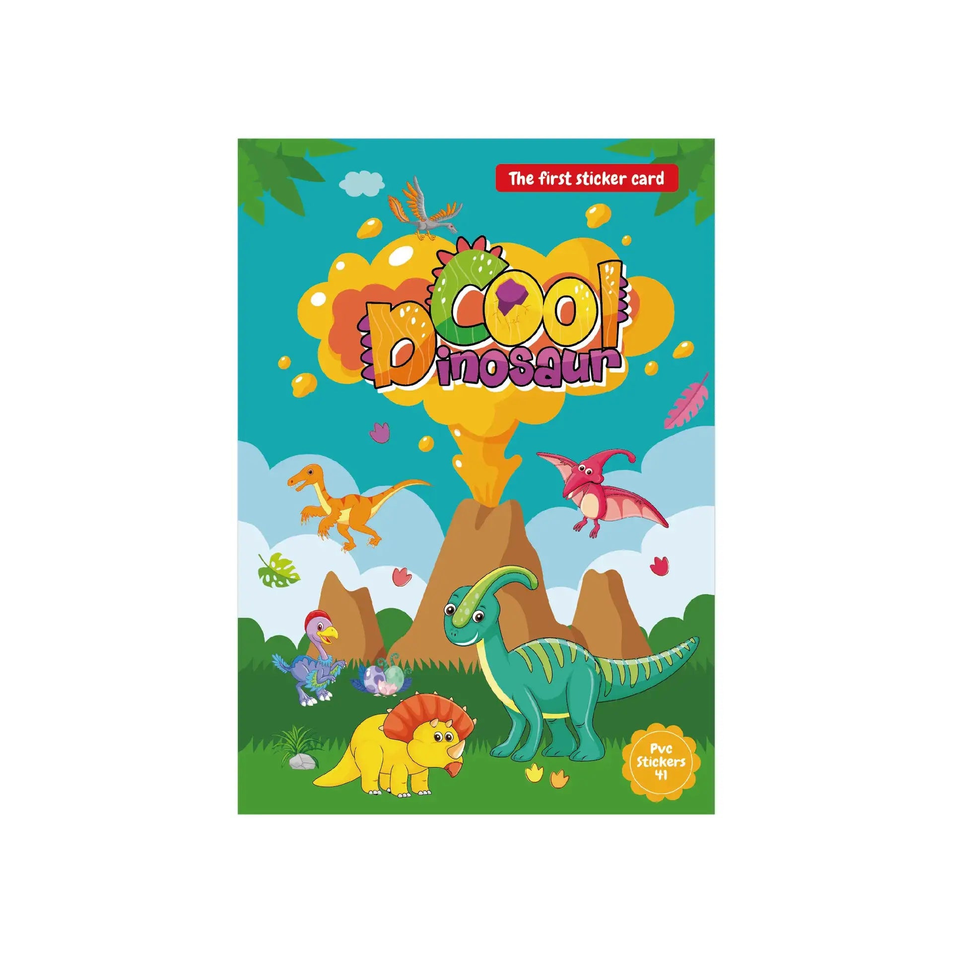 Kids Reusable Sticker Book for Ages 2 to 6 Featuring Multiple Cartoon Scenarios DIY Puzzles Educational Toy Gift