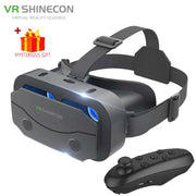 VR Glasses Virtual Reality Headset For Smartphones With 3D Lenses Smart Goggles Game Accessory