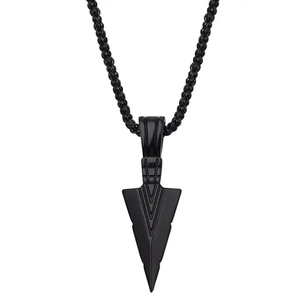 Womens Small Arrow Pendant Necklace Trendy European And American Style For Outdoor Travel Parties Gifts 8052