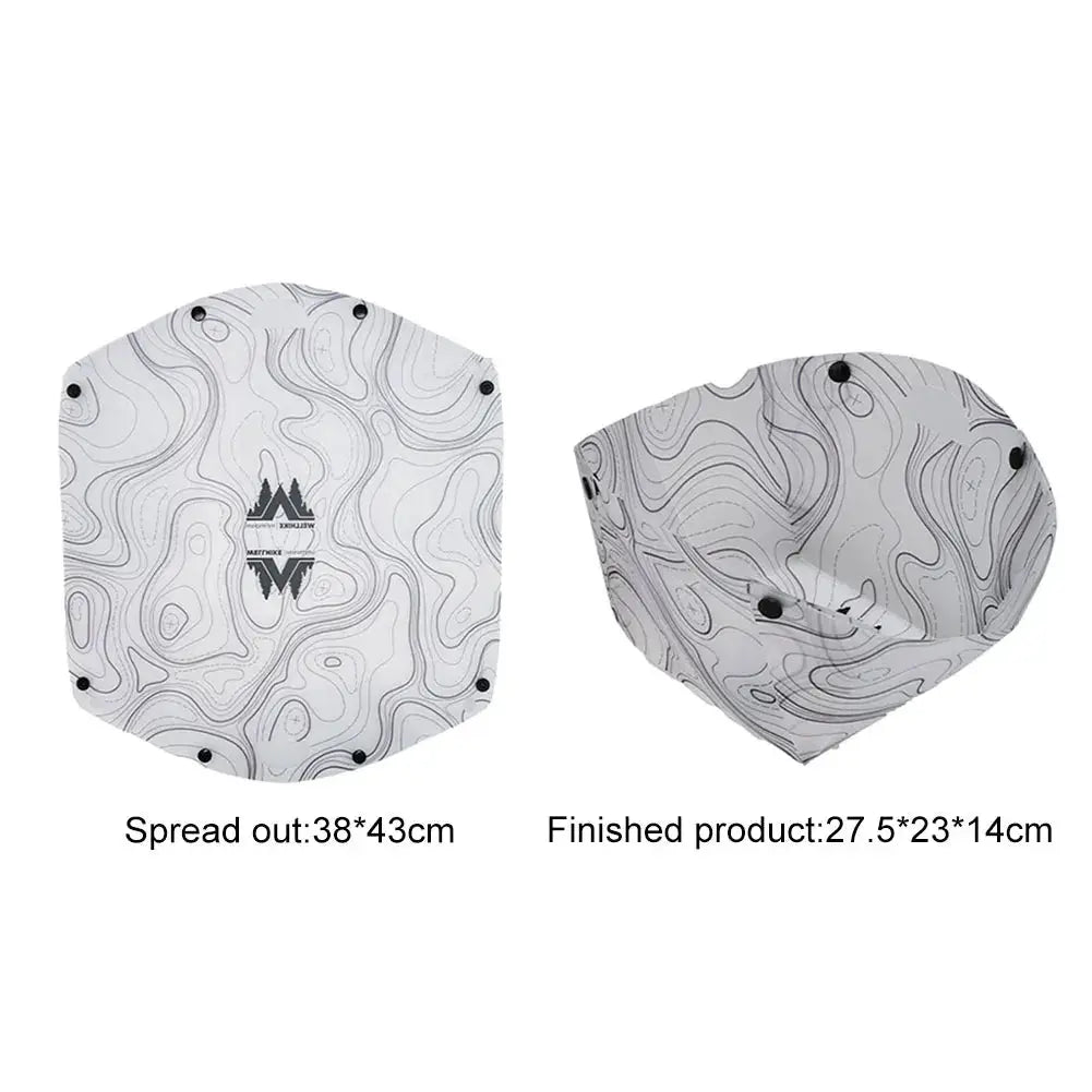 Outdoor Lightweight Folding Tableware Set Bowls Plates Cups Coffee Filter Funnel Heatproof Food Grade Easy To Clean