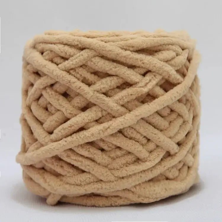 100g Chenille Knitting Yarn Ice Strip Line Cotton For Hand Knitting Scarf Thick Wool Wholesale