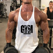 VitalPeak Gym Tank Top Y Back Sleeveless Vest Breathable Cotton Fitness Shirt For Full Range Of Motion