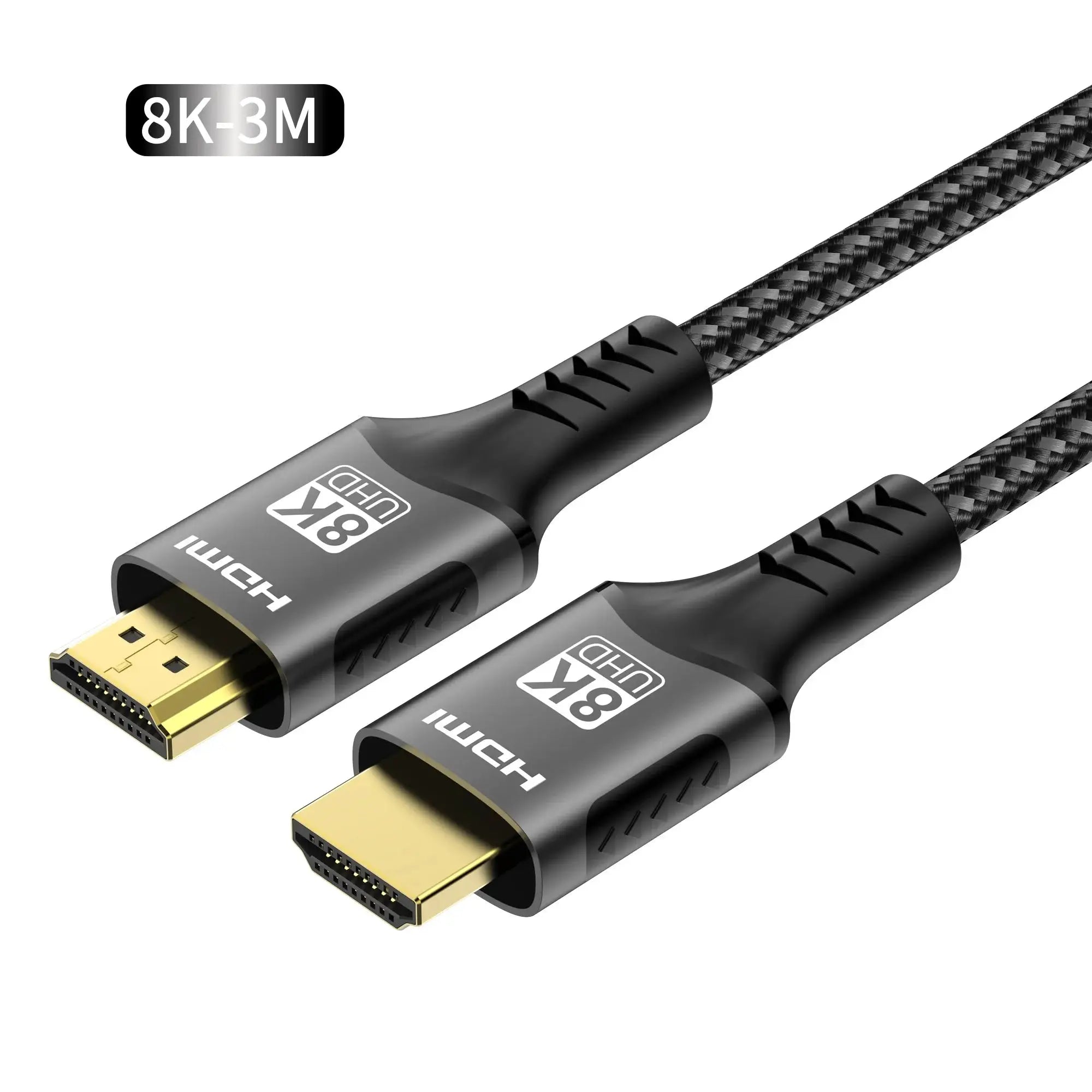 8K HDMI 2.1 Cable 48Gbps Ultra High Speed HDR ARC For RTX PC Laptop Projector TV 8K60Hz 4K120Hz