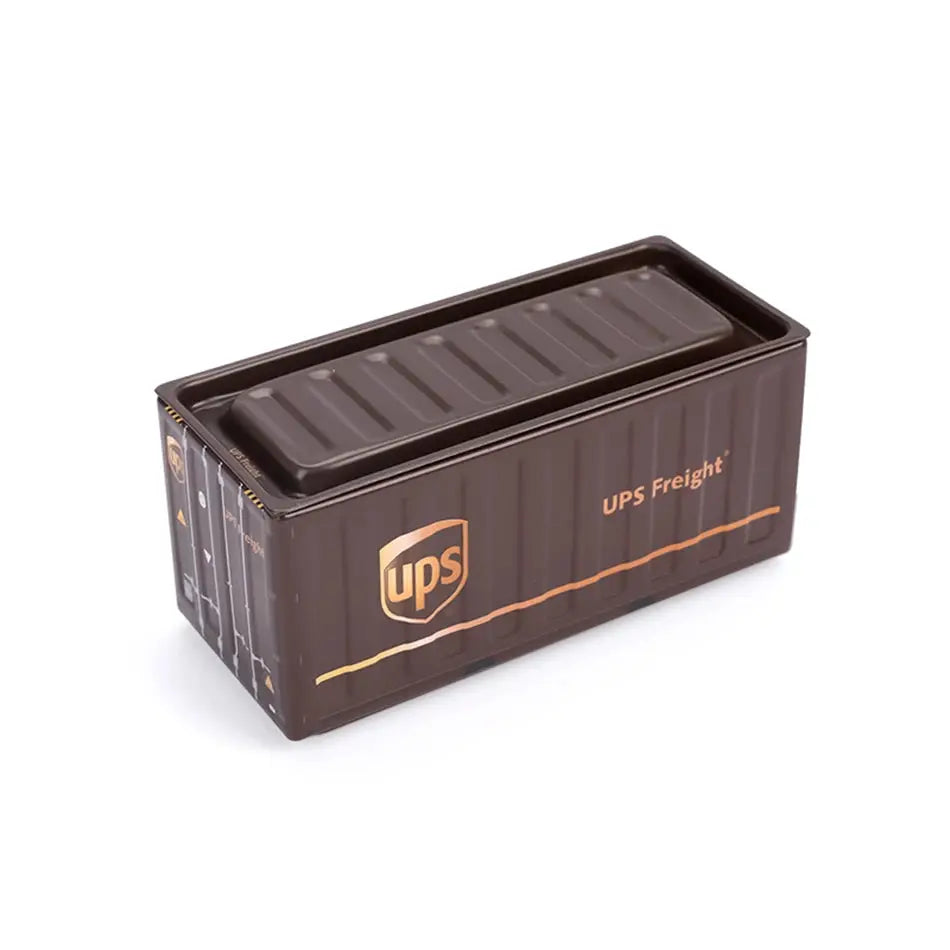 CargoCraft Miniature Iron Storage Box Desktop Organizer For Small Items And Industrial Decor
