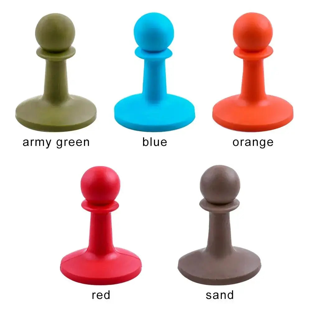 4 Pieces Lightning Proof Caps for Camping Tent Poles and Awning Rods Anti Thunder Protection Cover