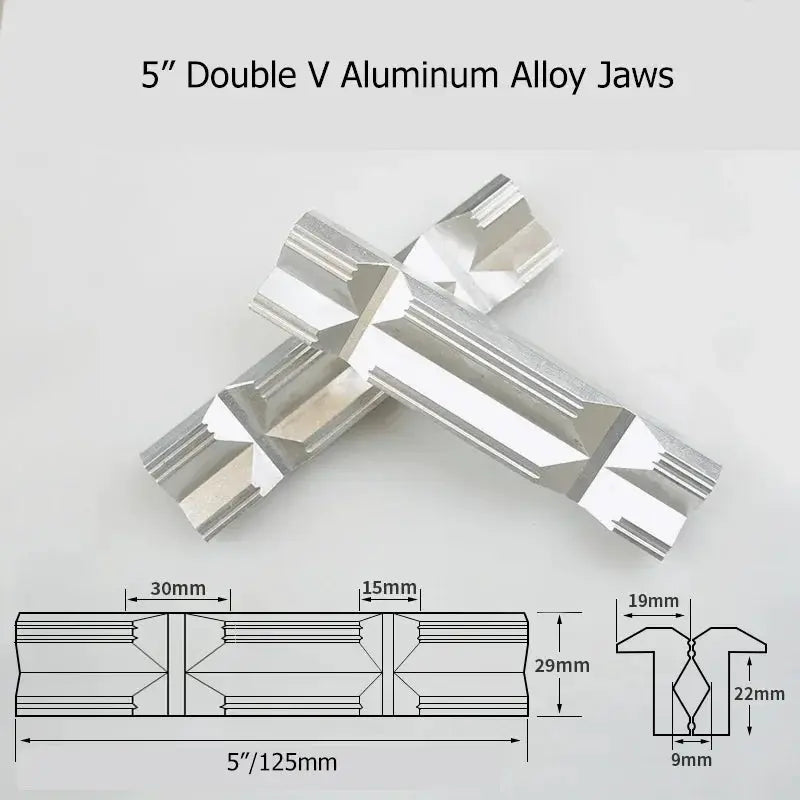 Vise Magnetic Protective Cover For 2.5 To 8 Inch Jaws Aluminium Alloy Rubber Surface Bench Vise Protector Accessories