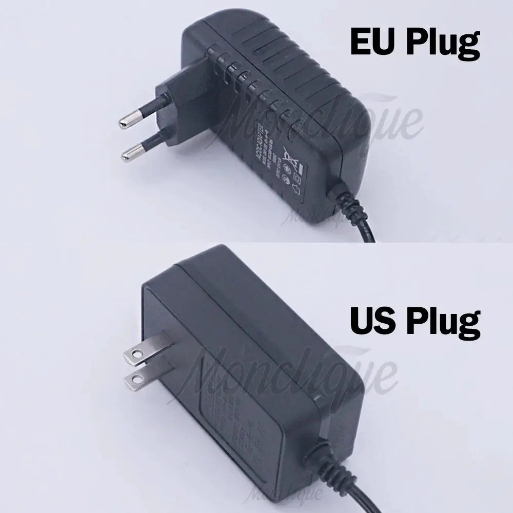 Simples Market foot massager power adapter with EU and US plugs, 2 adapters
