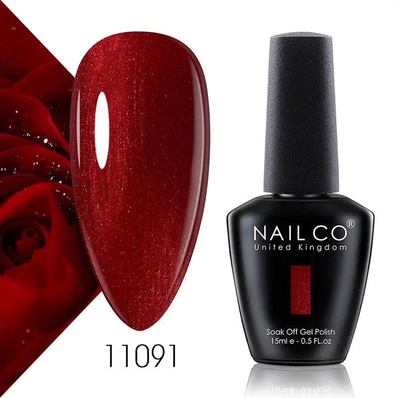 Nailco 131 Colors Gel Nail Polish LED Gel 15ml Vibrant Long Lasting Hybrid Varnish For Manicure