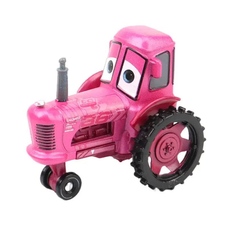 Disney Pixar Cars One Fifty Five Scale Diecast Lightning McQueen And Mater Metal Car Model Collectible Toy