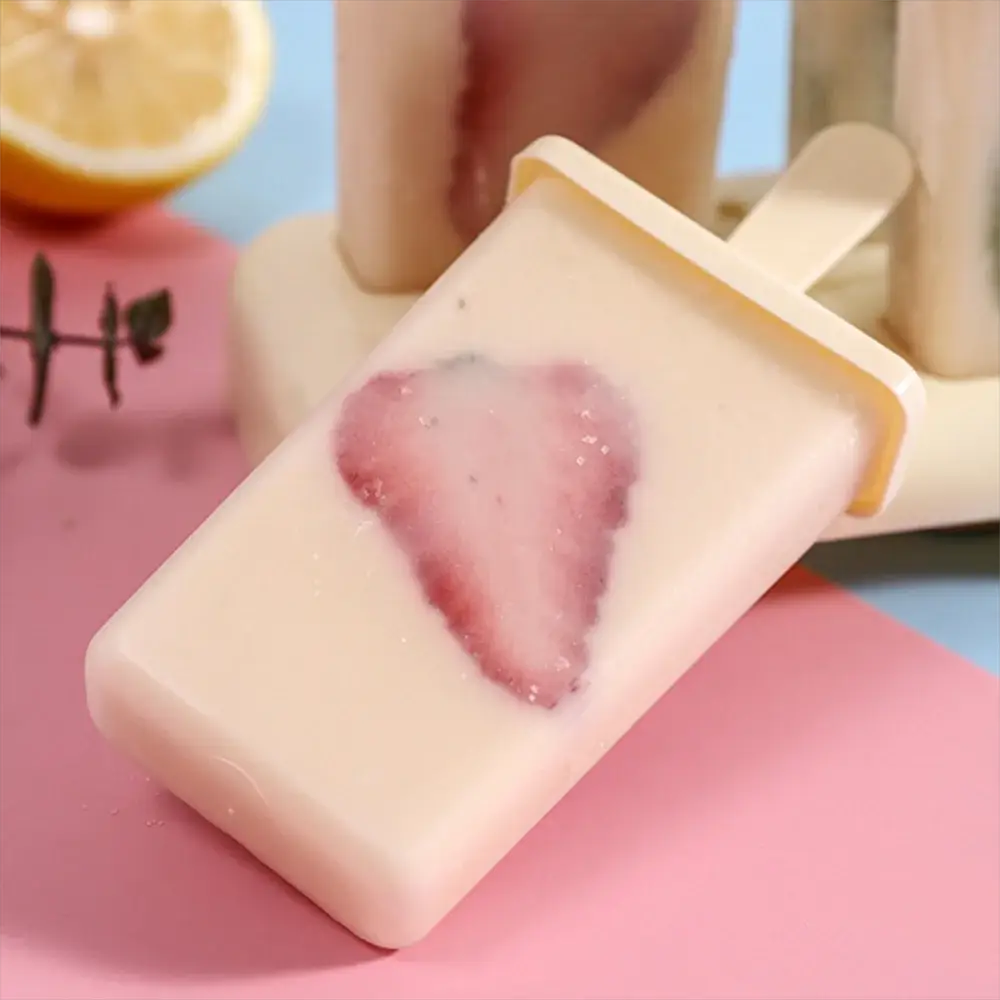 DIY Ice Cream Popsicle Mold Kit With Plastic Sticks Lolly Tray For Homemade Frozen Treats Kitchen Gadgets