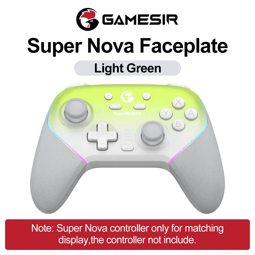 GameSir Super Nova Magnetic Faceplate For Wireless Gamepad Multicolor Shell Cover Front Top Case