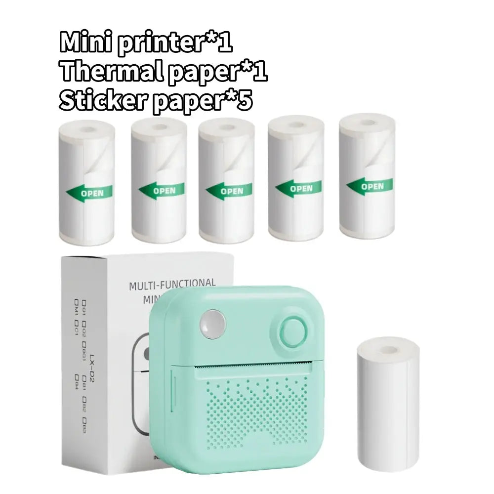 Dolewa D3 Portable Thermal Printer For Labels Stickers And Photos