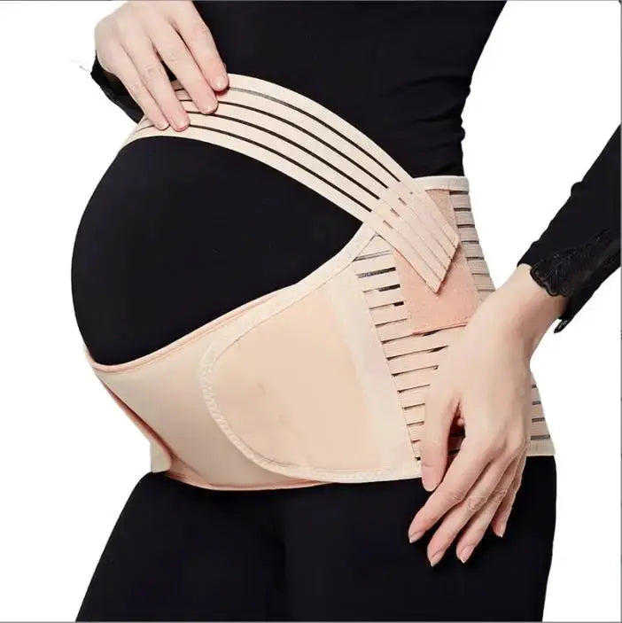 Adjustable Maternity Cotton Belly Band For Pregnancy Support Belt Abdomen Brace Back Relief And Posture