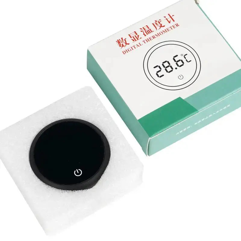 Self Adhesive LCD Digital Aquarium Thermometer For Fish Tank And Terrarium With Large Screen Temperature Meter Wireless