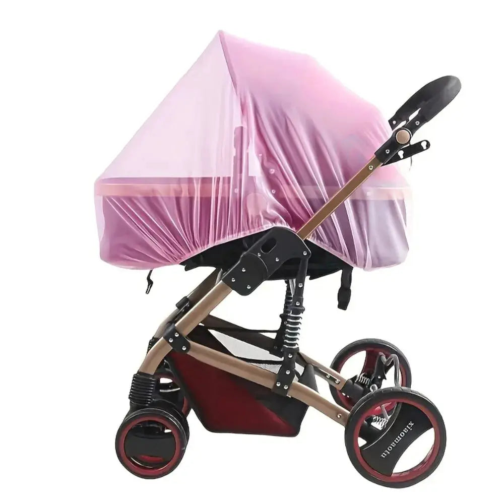 Stroller Mosquito Net Full Coverage Dense Mesh for Superior Insect Protection Polyester for Babies and Toddlers