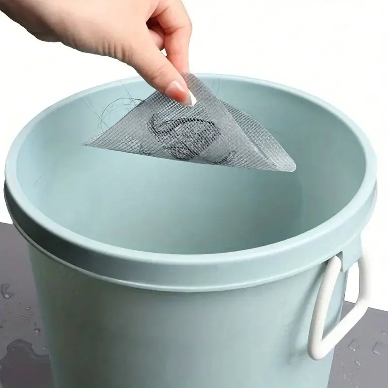 5 To 20 Pack Disposable Floor Drain Sticker Hair Catcher Shower Drain Sink Bathtub Mesh Filter