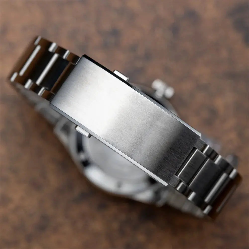 Proxima PX1721 men's automatic watch with stainless steel bracelet and brushed deployment clasp