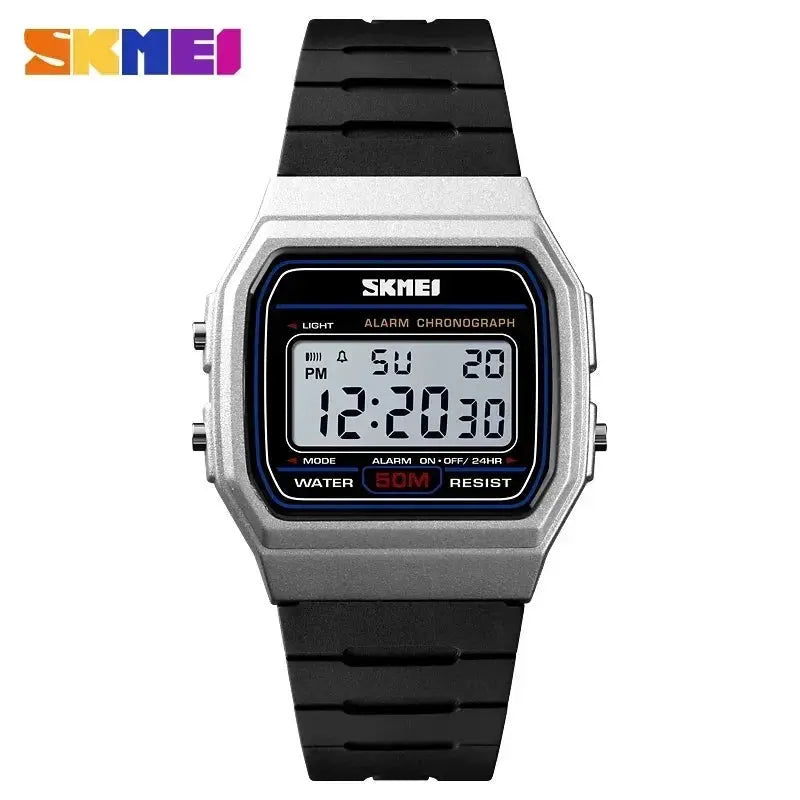 SKMEI 1412 Digital Womens Wristwatch Waterproof With Date And Week Display For Everyday Wear