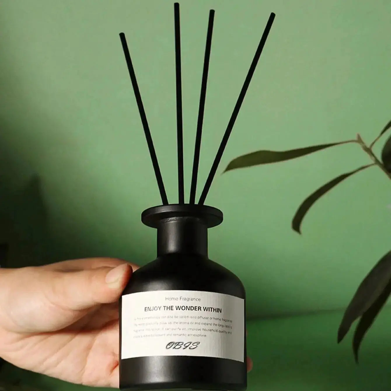 50ml Freesia Jasmine Reed Diffuser With Fragrance Oil Flameless Home Air Freshener For Living Room