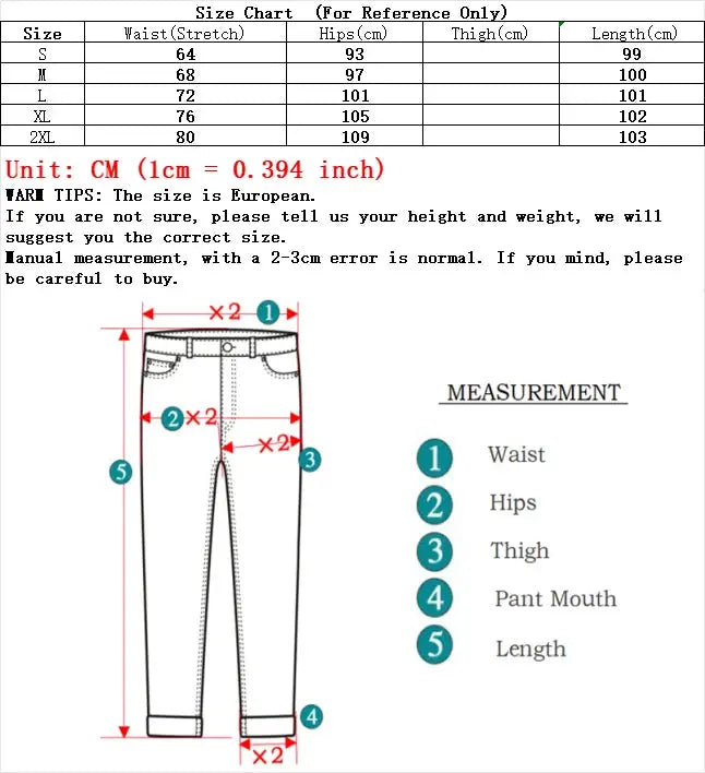 Winter Plush Thermal High Waist Jeans For Women Fleece Lined Pants
