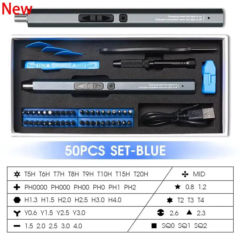 Cordless Screwdriver Set 12 In 1 39 In 1 50 In 1 Magnetic Bit Kit With Fast Charging For Precision Repairs And DIY
