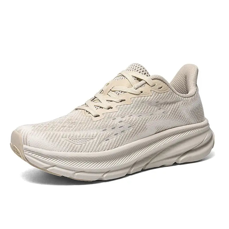 Men's Running Shoes Breathable Mesh Cushioned Non Slip Sneakers