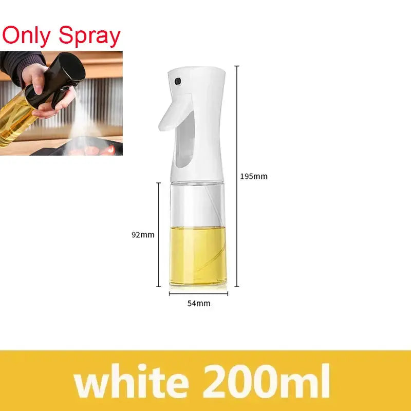 2 In 1 500ml Plastic Kitchen Oil Sprayer Bottle For Olive Oil Dispenser BBQ Baking Roasting