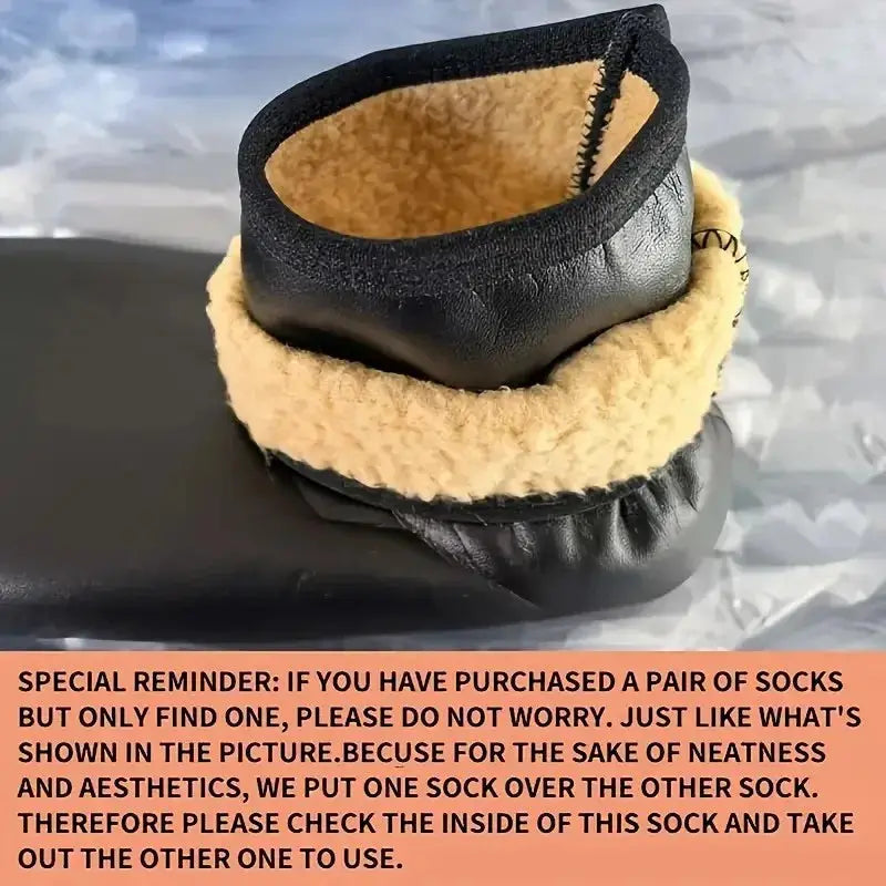 NorthPeak Snowfield Thermal Socks Unisex Outdoor Winter Warmth Thickened Windproof Plush Lined