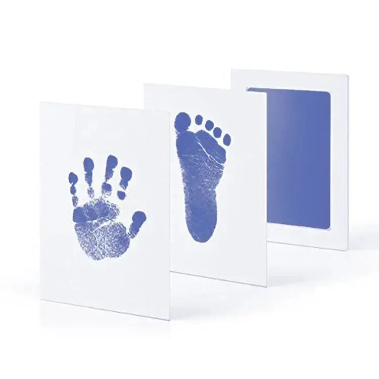 Safe Non Toxic Baby Footprint Kit Inkless No Touch Handprint For 0 To 12 Months Newborn Souvenir