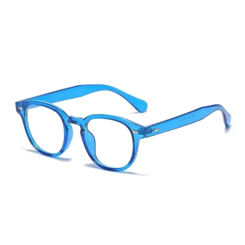 JNPCXI Retro Round Sunglasses With UV400 Protection Rivet Leopard Pattern Unisex Eyewear