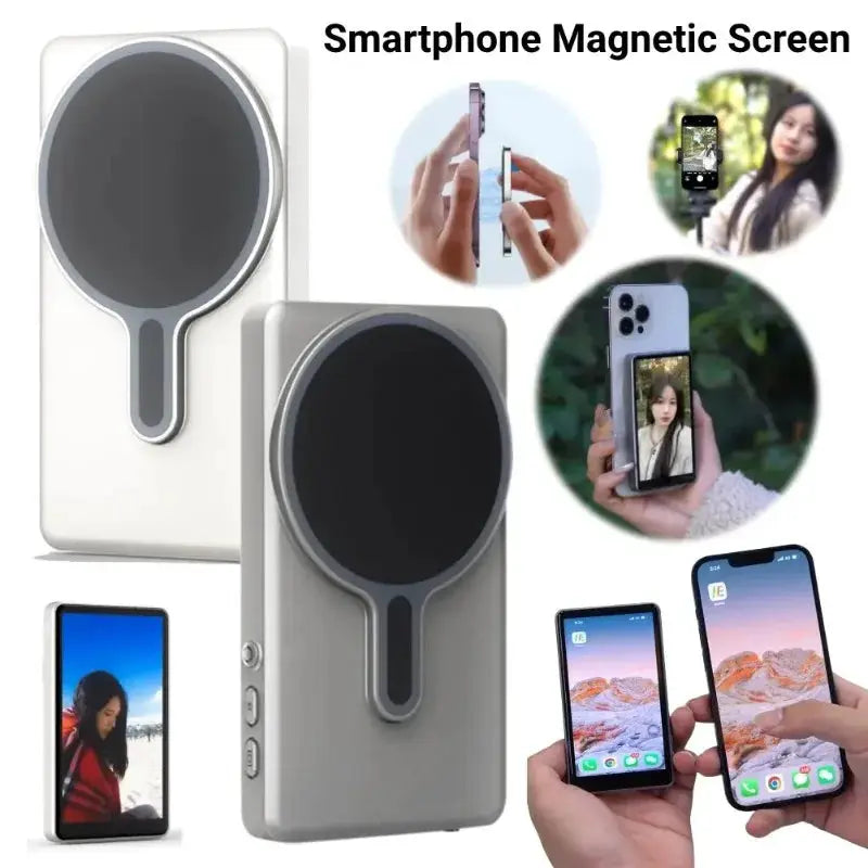 PhonePACE Magnetic Projection Device For Mobile Phones With Rear High Definition Self Shooting And Wireless Projection