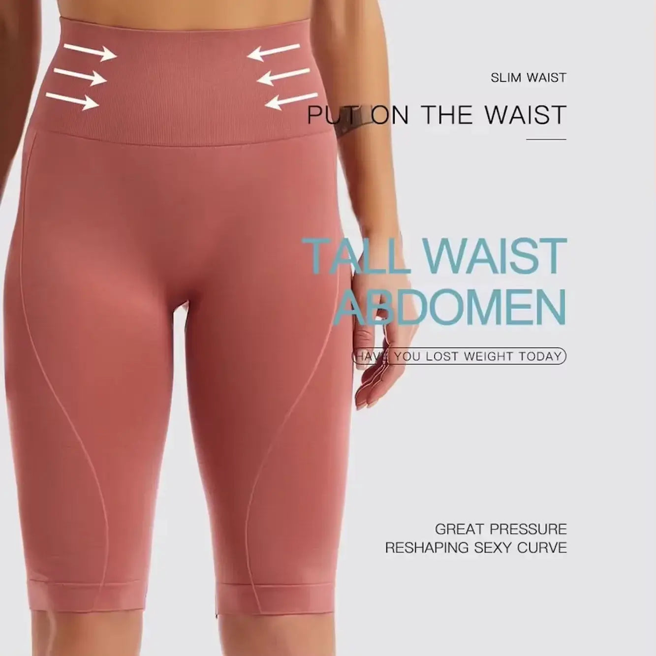 NakedFeel Womens Push Up Leggings High Waist Tummy Control For Yoga Running Fitness Gym