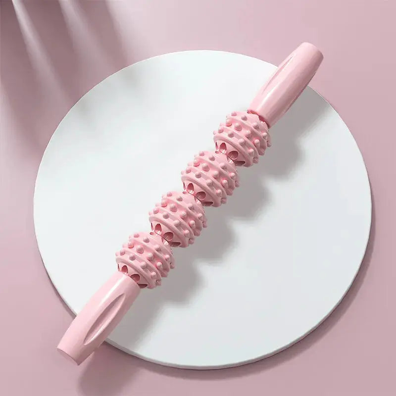 12 Wheel Annular Leg Clamp Massager For Anti Cellulite Body Slimming And Deep Tissue Massage