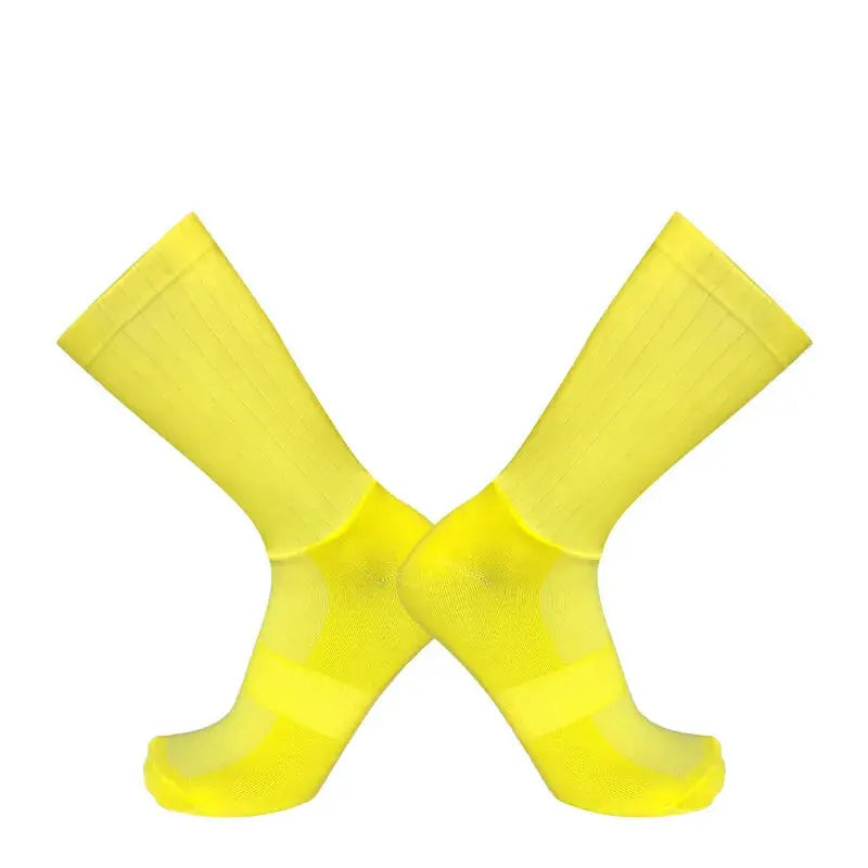 Aero Anti Slip Silicone Summer Cycling Socks For Men Grip And Comfort For Bike And Running