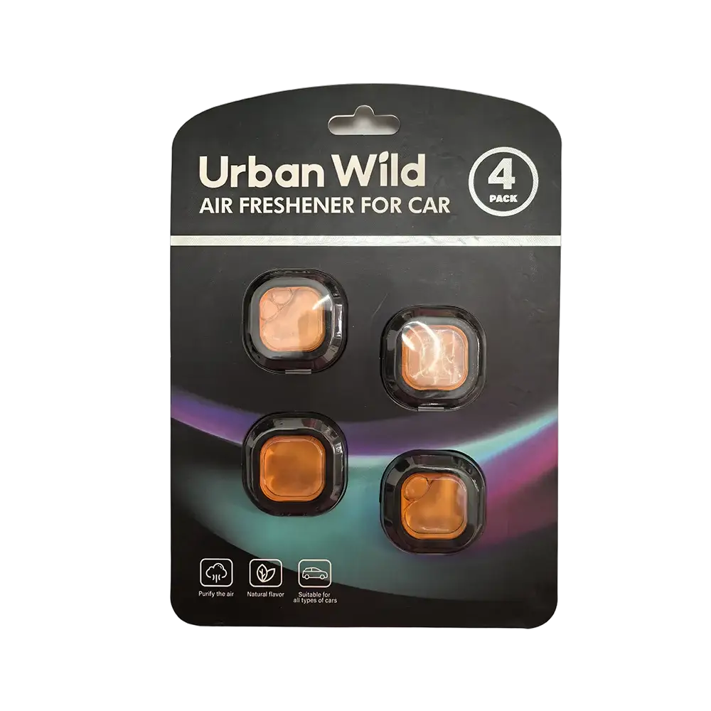 4 Pack Car Air Fresheners Clip On Air Vent Odor Eliminator Long Lasting Fragrance Powerful Relaxing Aroma